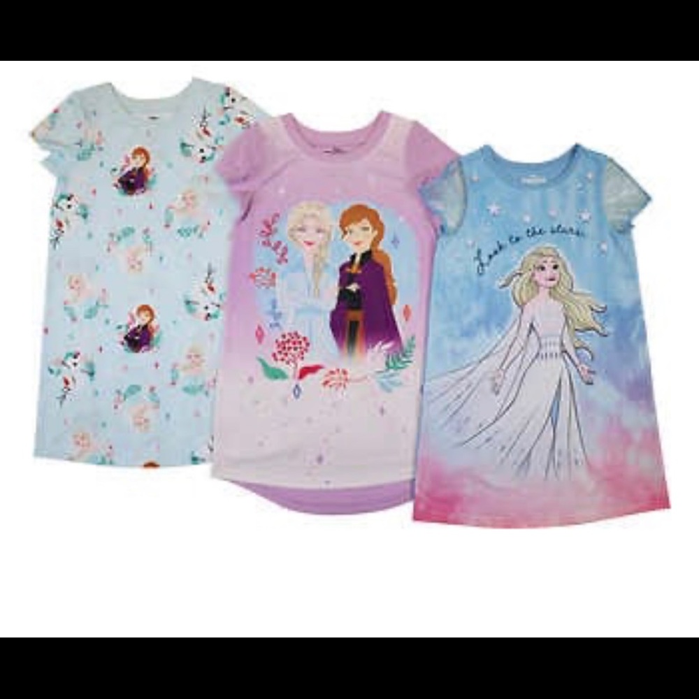 Disney frozen nightgown pajamas SOLD OUT! Can’t edit  please don’t buy